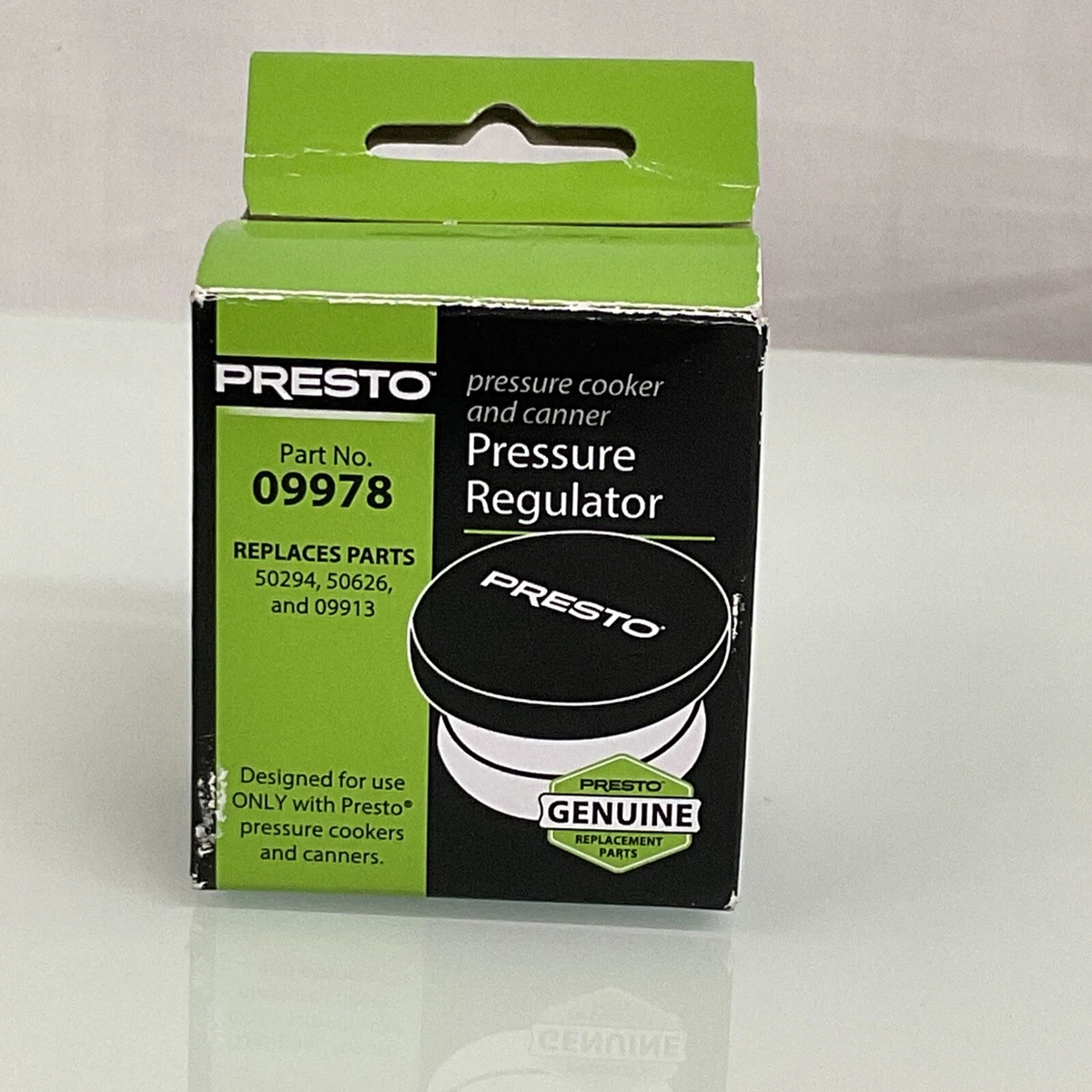 NEW PRESTO 09978 PRESSURE CANNER COOKER PRESSURE REGULATOR 50294 50626 09913
