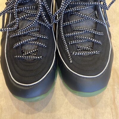 1585) Nike Air 1/2 Cent Green Spark Black Penny Foam 344646 1585) Nike Air 1/2 Cent Green Spark Black Penny Foam 344646