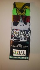 disney the nightmare before christmas mens casual crew socks 6 pairs per package