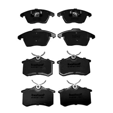 Front and Rear Ceramic Brake Pads For Volkswagen Beetle Eos Golf Jetta Audi A3