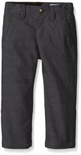 Volcom Big Boys Frickin Modern Stretch Pant, Charcoal Heather, 29