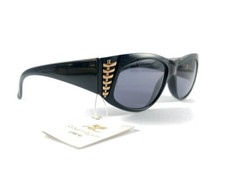 NEW VINTAGE COURREGES "VENUS" 9301 BLACK FRAME 1980'S HANDMADE FRANCE