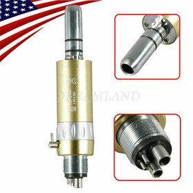 10 Kits NSK Style Slow Speed Latch Burs Contra Angle + E type 4 hole Air motor