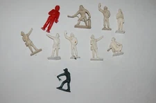 Vintage Marx Cape Kennedy Ground Crew Plastic Toys Lot