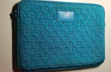 MARC JACOBS aqua blue Laptop case 13" sell as is