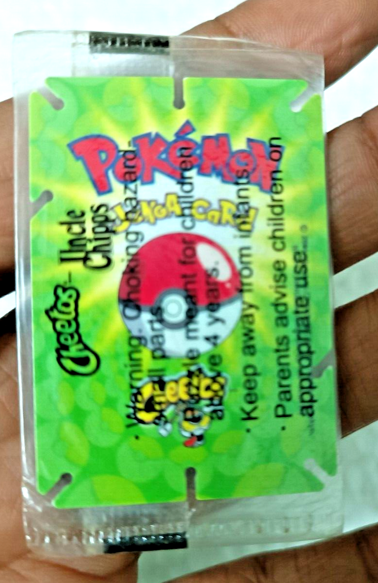 INDIA RARE 2003 CHEETOS GEN 1 JENGA CARD ODDISH POKEMON INDIA RARE 2003 CHEETOS GEN 1 JENGA CARD ODDISH POKEMON