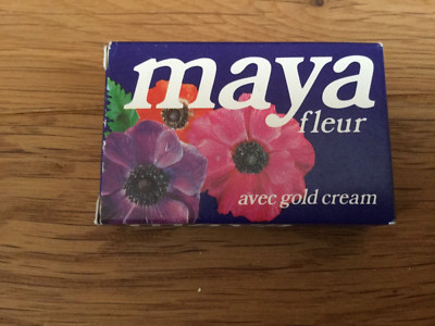 Hotel-Seife MAYA FLEUR - Hotel EDEN ROC - ASCONA - SCHWEIZ - Steinfels um 1970