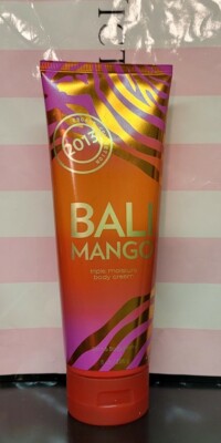 NEW Bath & Body Works BALI MANGO TRIPLE MOISTURE BODY CREAM 8 oz RARE