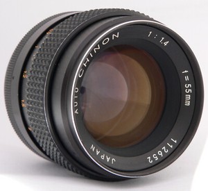 CHINON TOMIOKA 55mm f/1.4 M42 screw mount Prime Lens fit CANON NIKON SONY M4/3