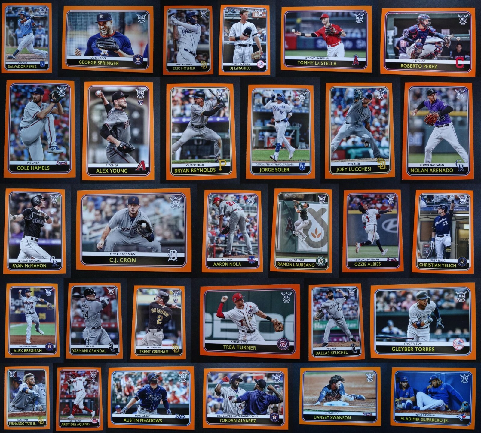 2020 Topps Big League Orange Baseball Cards Complete Your Set U Pick List 1-150