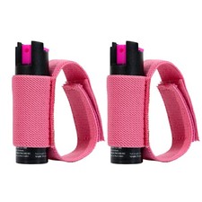 2 Police Magnum pepper spray .50oz Pink Jogger Runner Defense Safety Protection