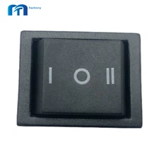 Rocker Switch Black Single Reset 16A/250V 10T85 6Pin Canal R Series Light R5