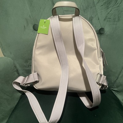 Spade Dawn Kate Spade Grey Backpack Large Backpack Bag Grey  display picture 1