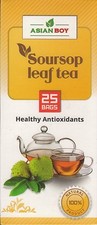 New  Asian Boy Healthy Antioxidants Tea - 25 Bags (Soursop Leaf) Q43