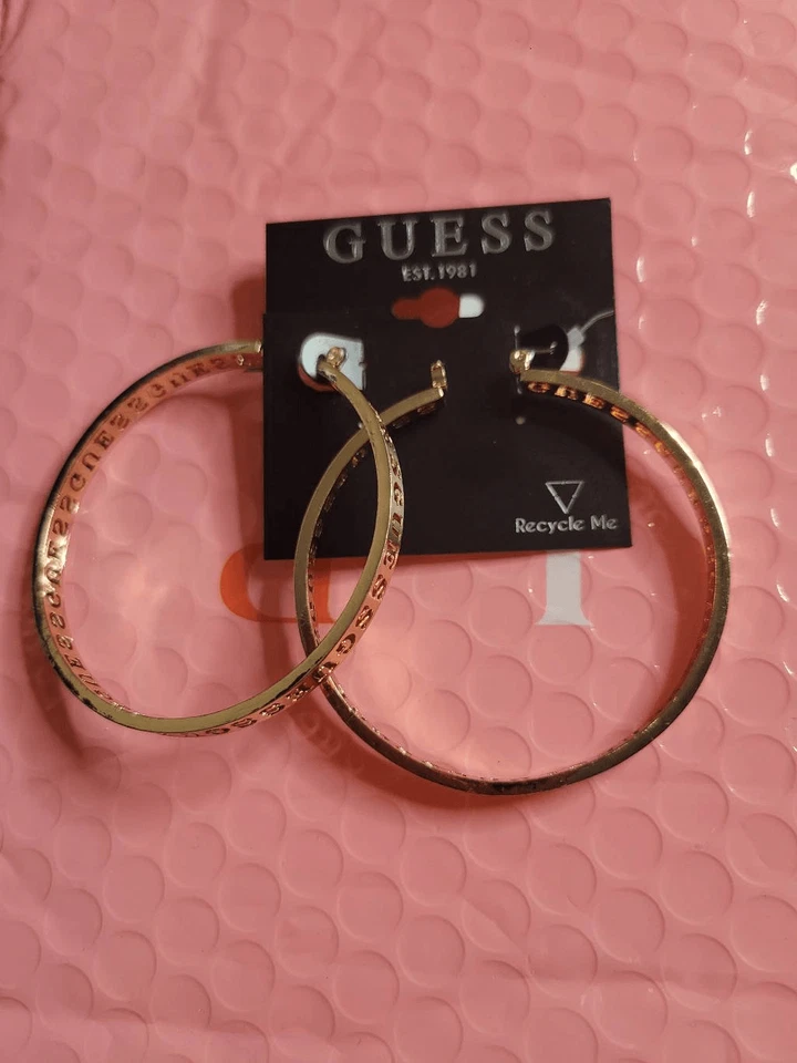 Aros Guess oro 18k Foto 2 de 4