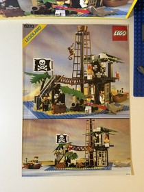 LEGO Pirates: Forbidden Island (6270), 100% complete with instructions and box