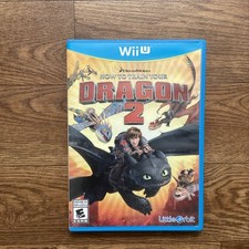 How to Train Your Dragon 2 (Nintendo Wii U, 2014) Complete CIB w Manual