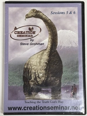Creation Seminar DVD Steve Grohman Sessions 5 6 Christian Teaching Documentary