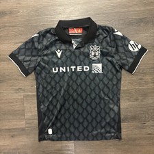 AFC Wrexham FC 2024-2025 Youth XXS Black and ...