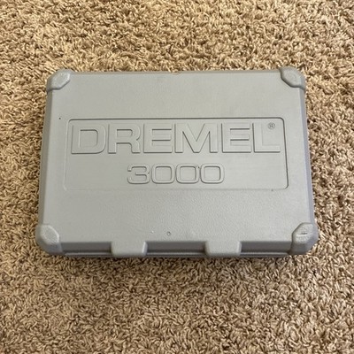 Dremel 3000 Variable Speed Rotary Tool Kit Flex Shaft Accessories Case