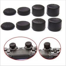 8pcs Black Silicone Thumb Stick Grip Cover Caps For PS4  Xbox One Controler USA