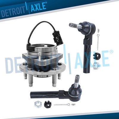 Front Wheel Bearing Hub Outer Tie Rod End for Chevrolet Malibu Pontiac G6 Aura