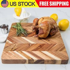 Noodle Board Stove Cover Acacia Wood Stove Top Cover Kitchen Electric Gas Stove