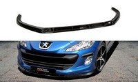 Maxton Design Frontlippe Passend FüR Peugeot 308 Vor FL Schwarz Hochglanz