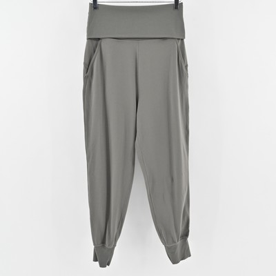 Lululemon Align Rib Waist Jogger Womens Sz 6 Green Tapered Pants Lounge Athletic