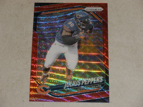 2025 Panini Prizm Red Wave Prizm #296 Julius Peppers 034/149