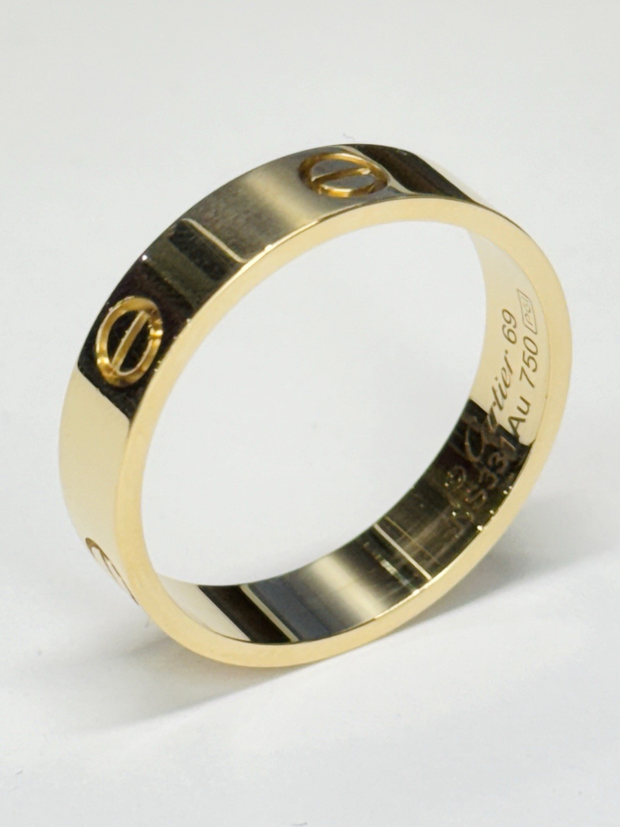Cartier Love Round Ring 18k Yellow Gold for sale online | eBay
