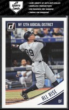 2018 Donruss Aaron Judge 148 All Rise Nickname New York Yankees