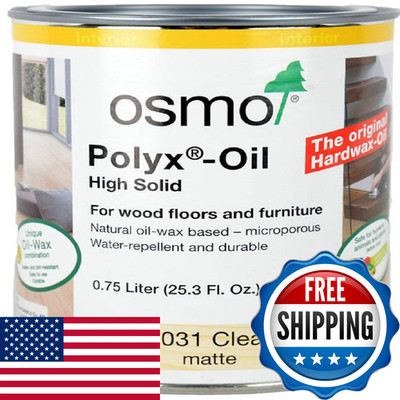 Osmo Polyx-Oil - 3031 Clear Matte - .75 Liter