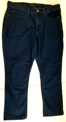 Lee Active Motion Easy Fit Slimming Stretch Womens Jeans Size 14 Petite