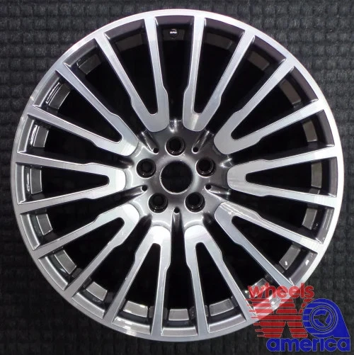 Llanta BMW 640i xDrive 740Le 740e 740i 745e 750i 21 delantera de fábrica OE 86289 Foto 3 de 4
