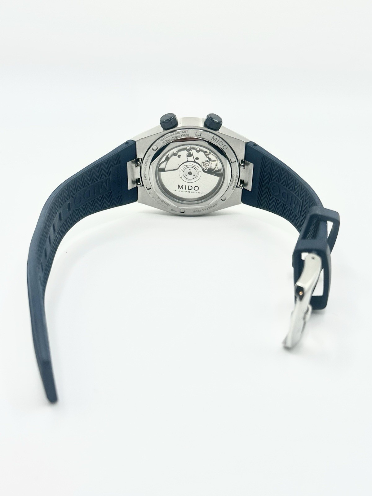 Mido Multifort Automatic Blue Dial Horizontal Str… - image 3
