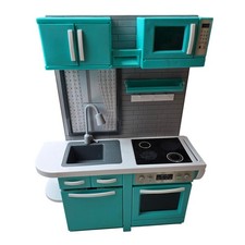 Our Generation Gourmet Kitchen Set Teal Grey for 18 inch Dolls Playset A4