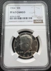 1964 Kennedy Silver Half Dollar Proof NGC PF67 Cameo