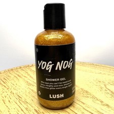 Lush Yog Nog Shower Gel 3.3 Fl Oz Travel Size Glitter Gold
