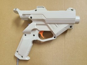 SEGA Dreamcast Gun Controller HKT-7800 + HKT-8600 + House of the dead 2 Tested