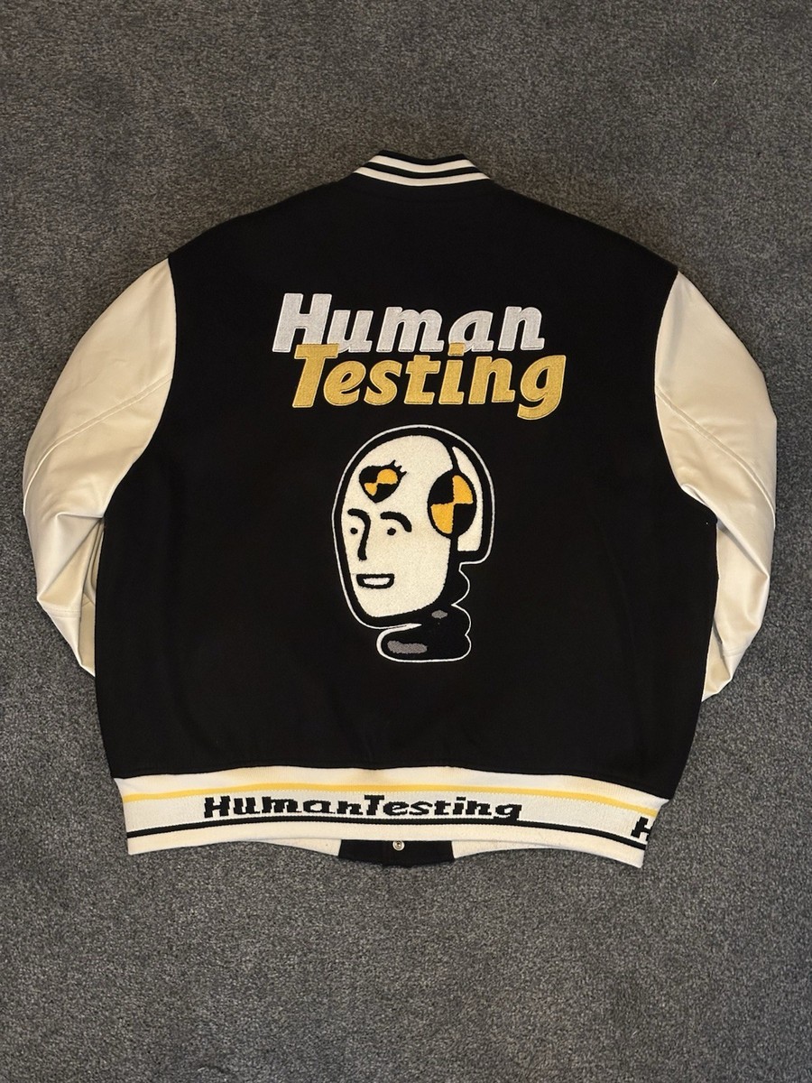 Human Made X ASAP Rocky Human Testing Varsity Jacket | eBay UK