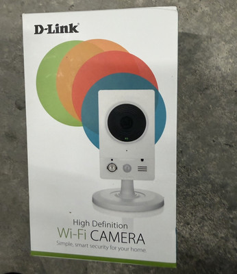 D-Link HD Wi-Fi IP/Network Indoor Surveillance Camera White 1 Camera