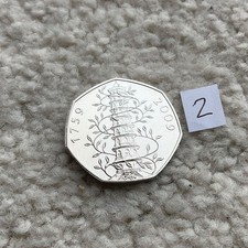 A genuine Uncirculated Kew Gardens 2009 50p Coin, 2
