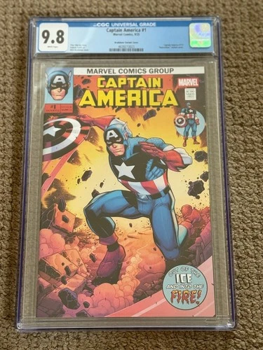 Captain America (Volume 11) #1 CGC 9.8 Nick Bradshaw Retro variant free shipping