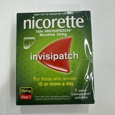 Nicorette 16 hour Invisipatch 25mg Step Nicotine Patch - 7 Pack