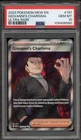Pokemon Giovanni's Charisma 151 MEW EN Ultra Rare #197 PSA 10 Gem Mint