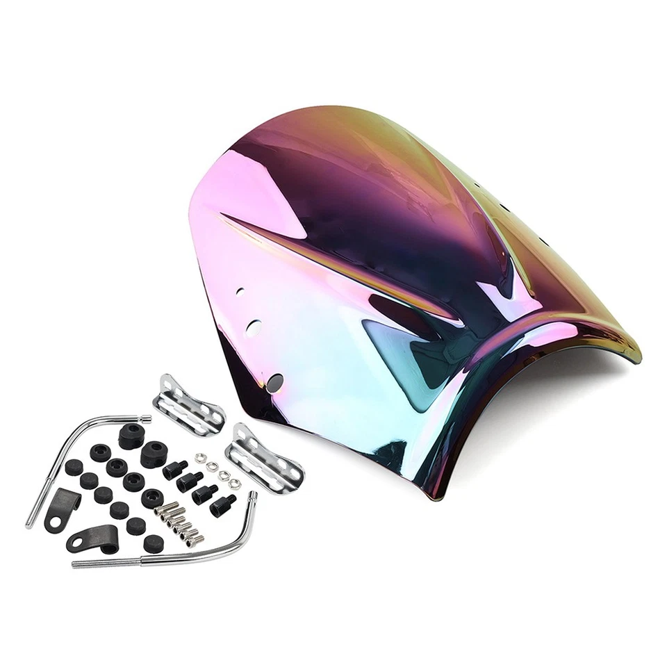 Universal Motorcycle Windshield Wind Screen Deflector Wind Shield Wind Shield - Изображение 3 из 4