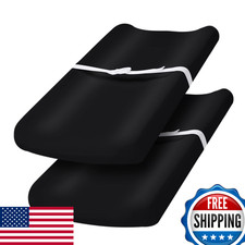 PHF 2pk Microfiber Baby Changing Pad Covers Breathable Sheets Most Diaper Pads