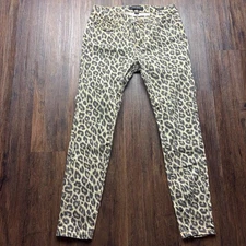 Judy Blue Skinny Fit Jeans Leopard Print JB8475 Women’s Size 7/28