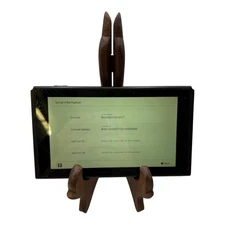 Nintendo Switch V2 HAC-001(-01)  Black *CONSOLE ONLY* SCRATCHED SCREEN SEE PICS